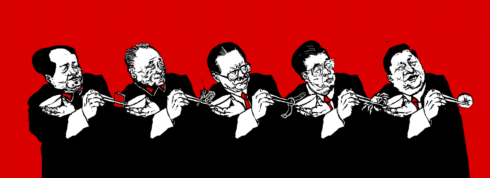 Badiucao, A2 夹菜 拷贝, 2014