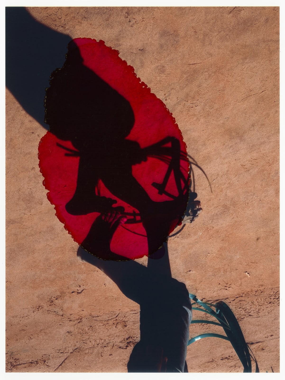 Viviane Sassen, Point of no return red ink , 2021