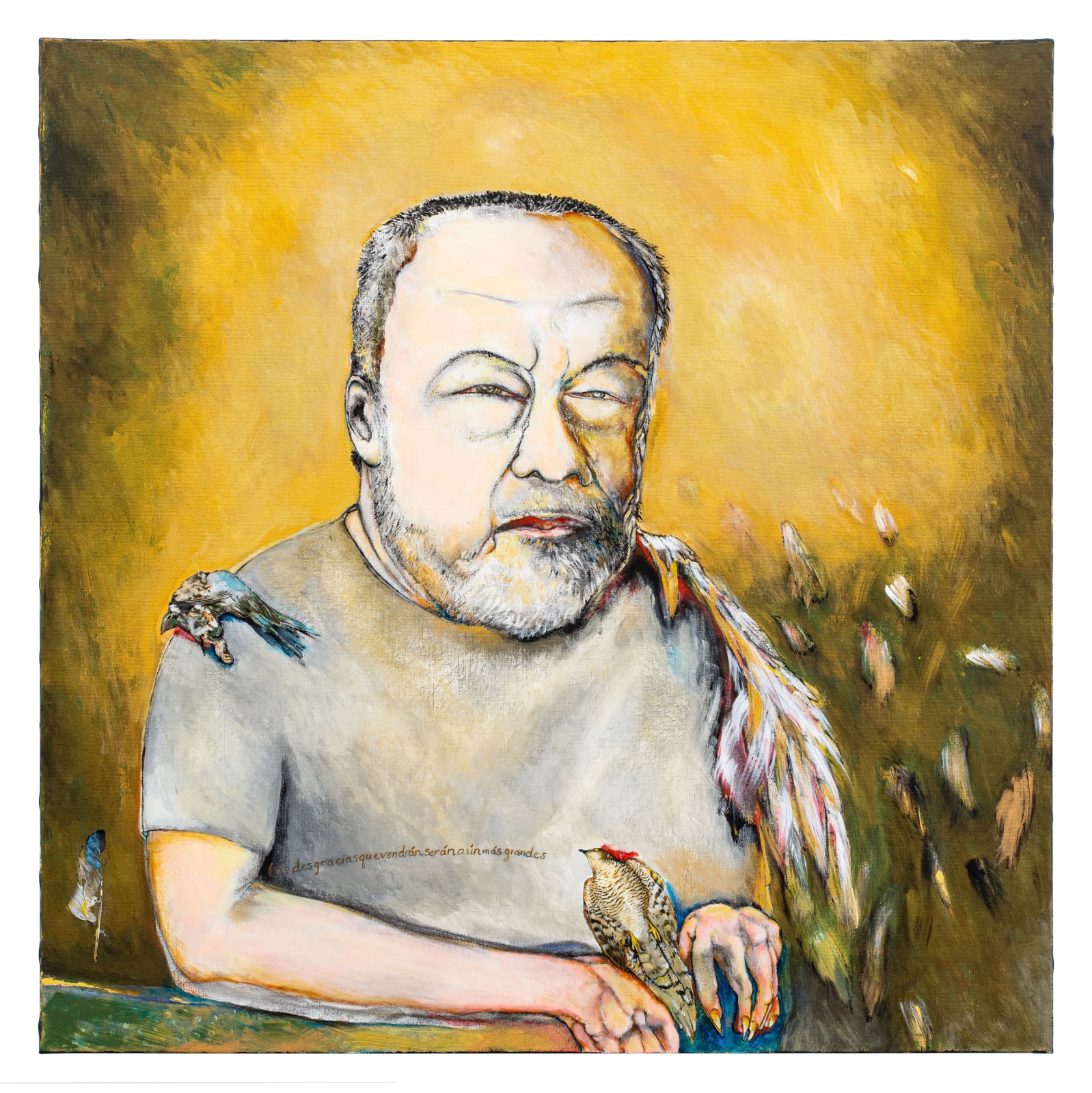 Breyten Breytenbach, el pintor dice…, 2021