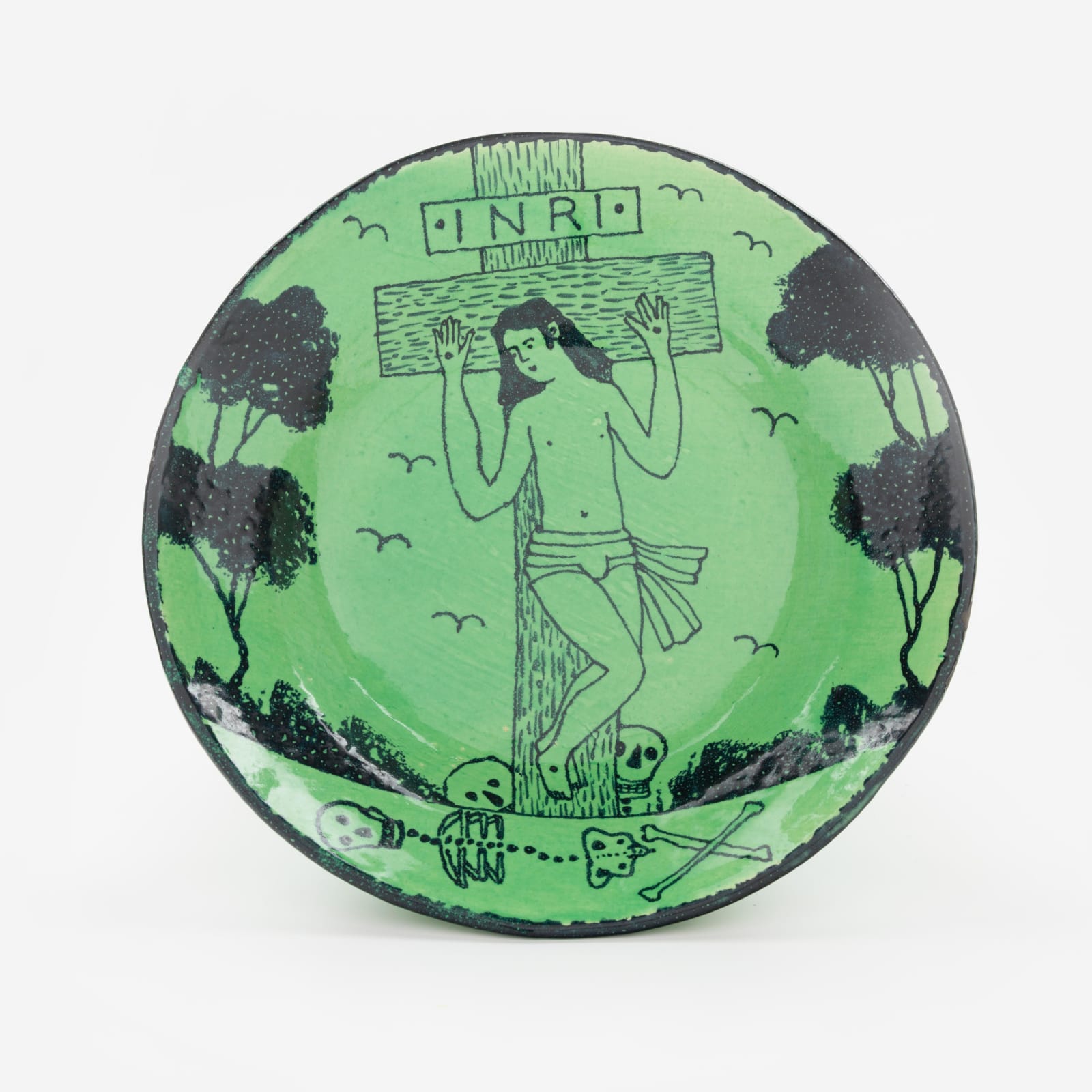 Hylton Nel, Crucifixion plate, 29 September 2004