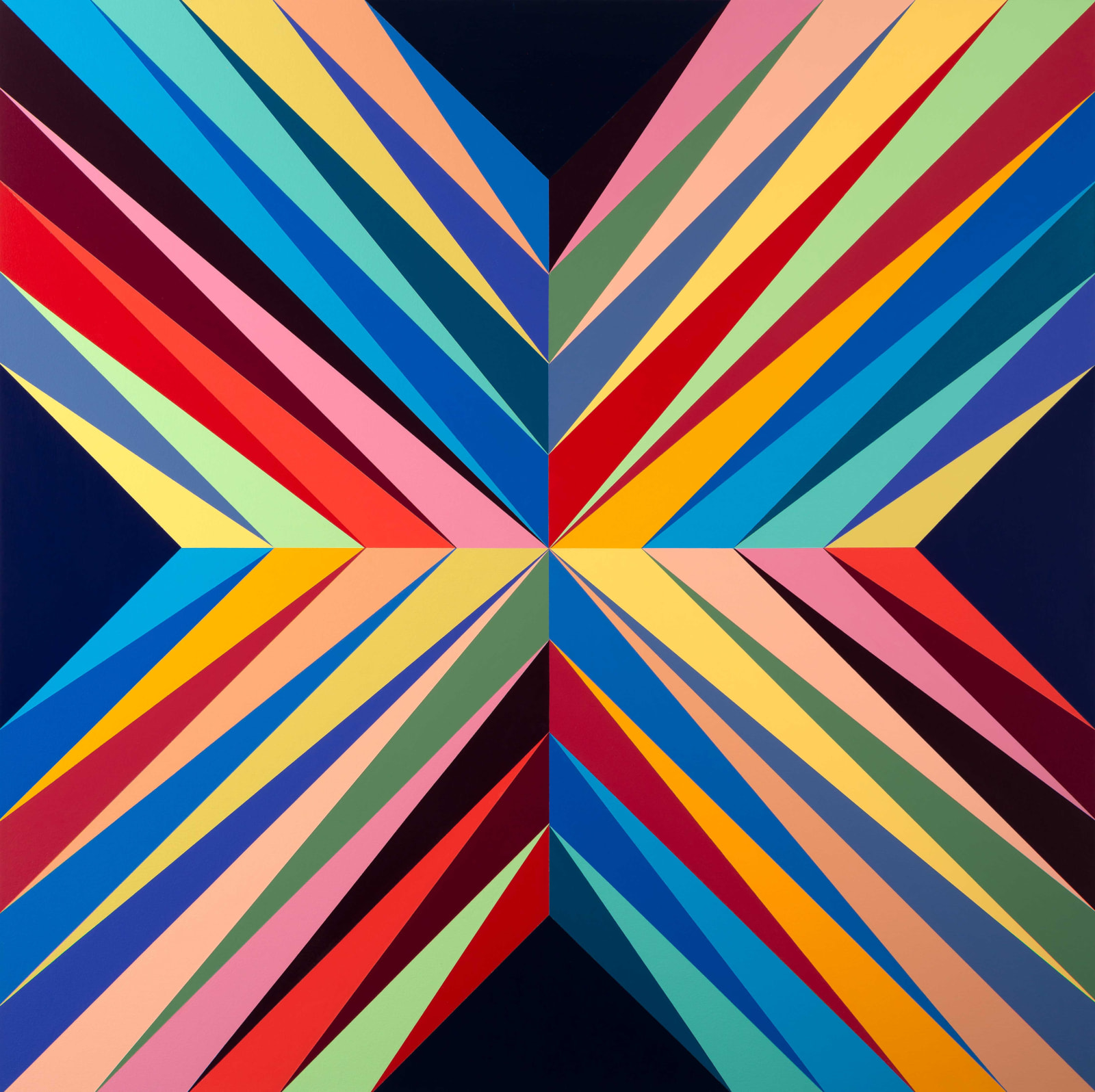 Odili Donald Odita, Black Star, 2023