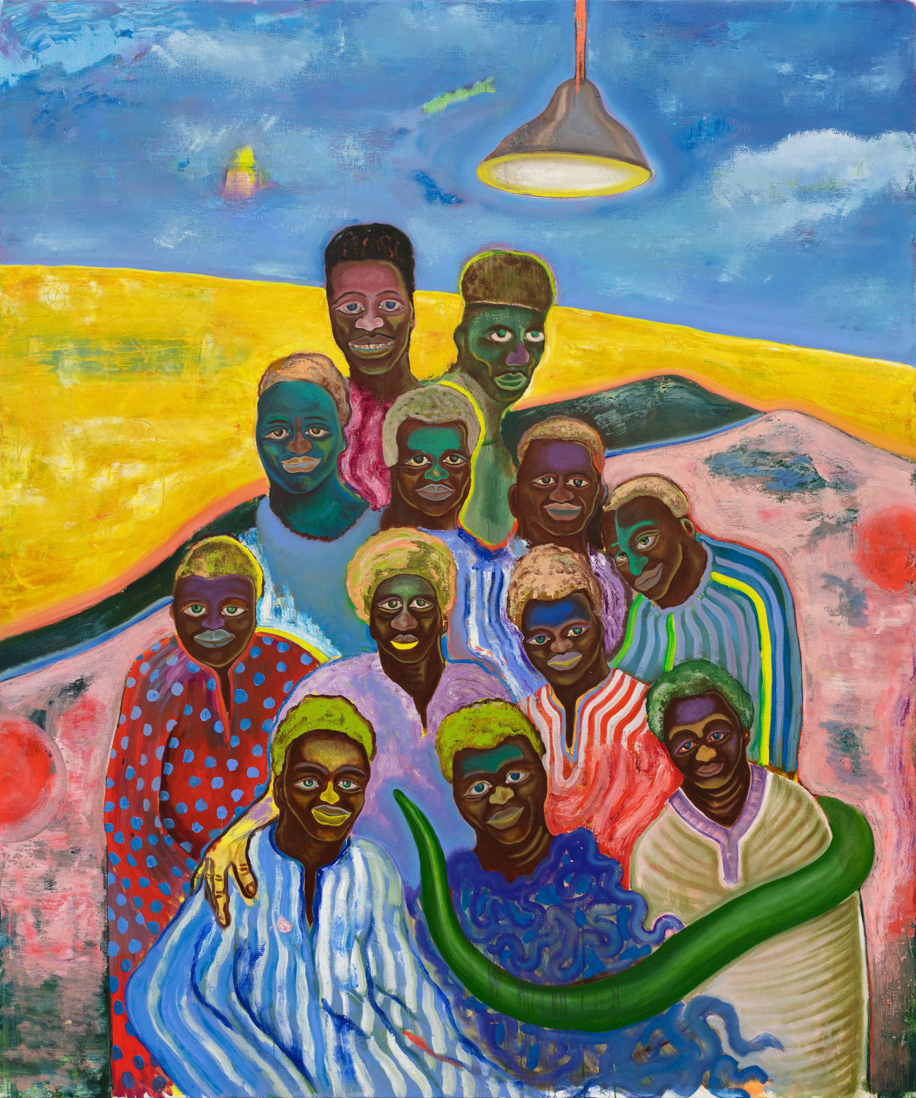 Simphiwe Ndzube, Homeless (After Ladysmith Black Mambazo), 2022