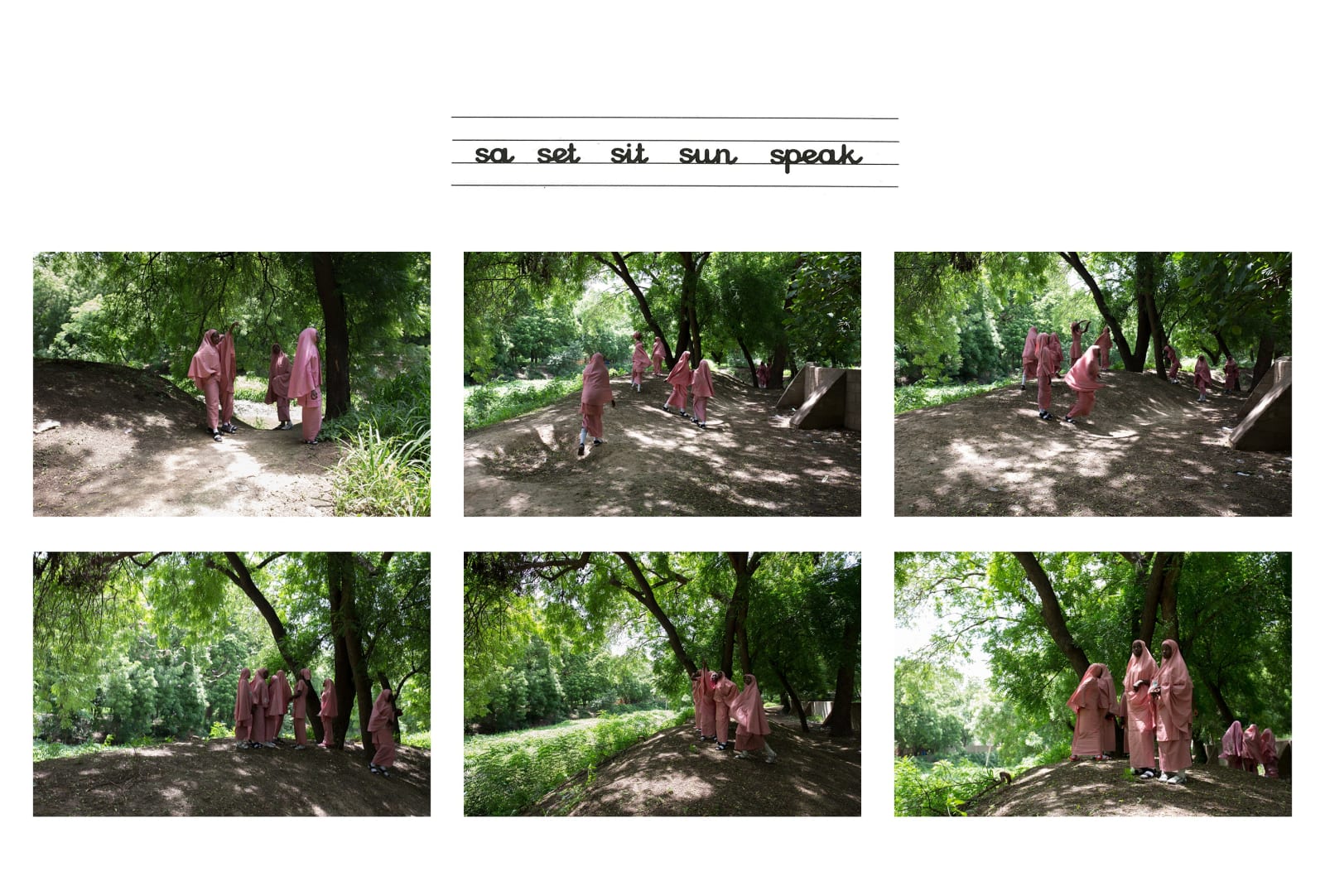 Rahima Gambo, Sa set sit sun speak, 2017