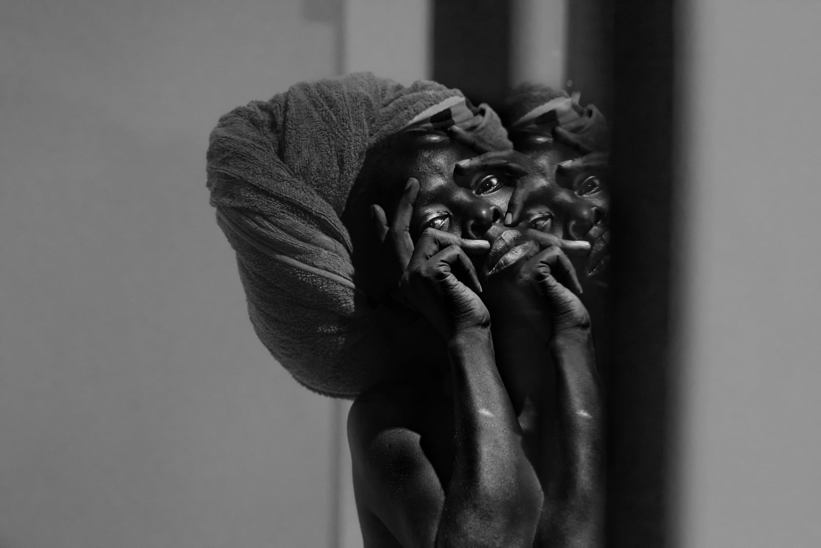 Zanele Muholi, Zibandlela VI, III and II, The Sails, Durban, 2020