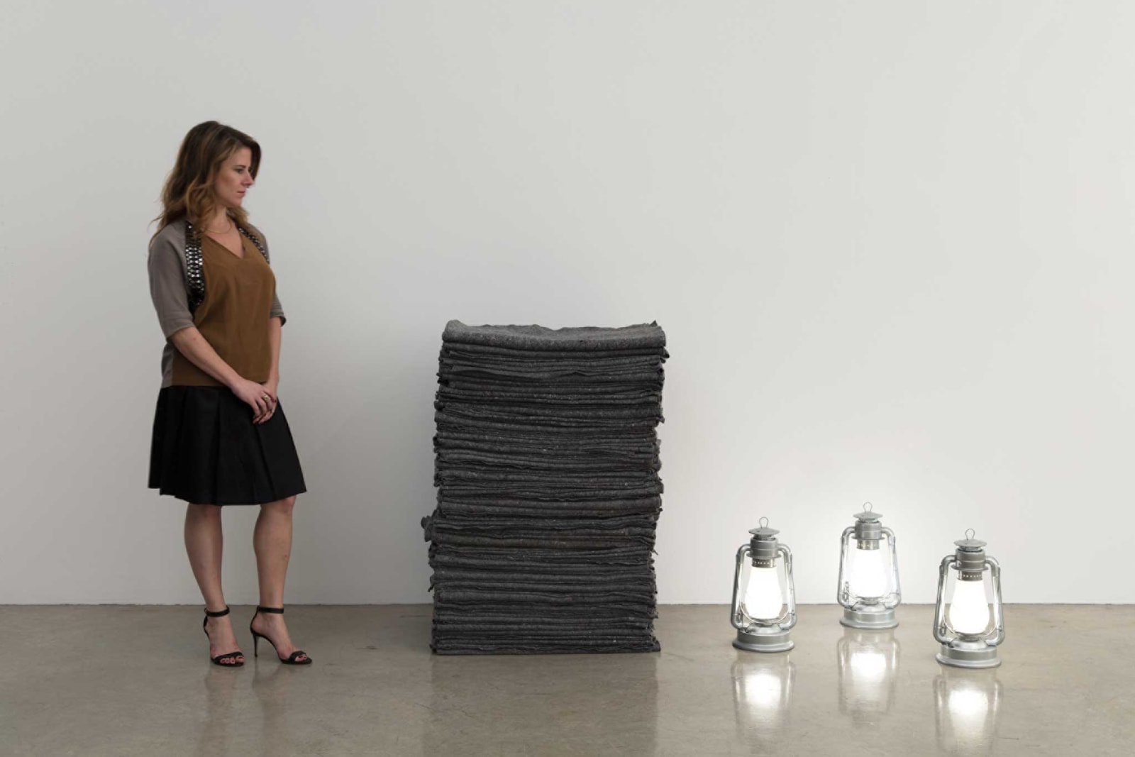 Meschac Gaba, Memorial for Drowned Refugees, 2016