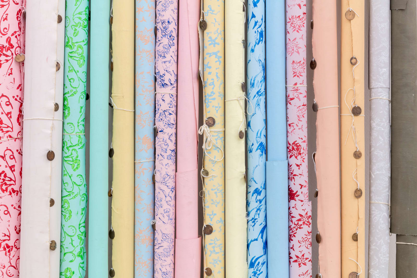 Meschac Gaba, Untitled 17-19, 2007-2009