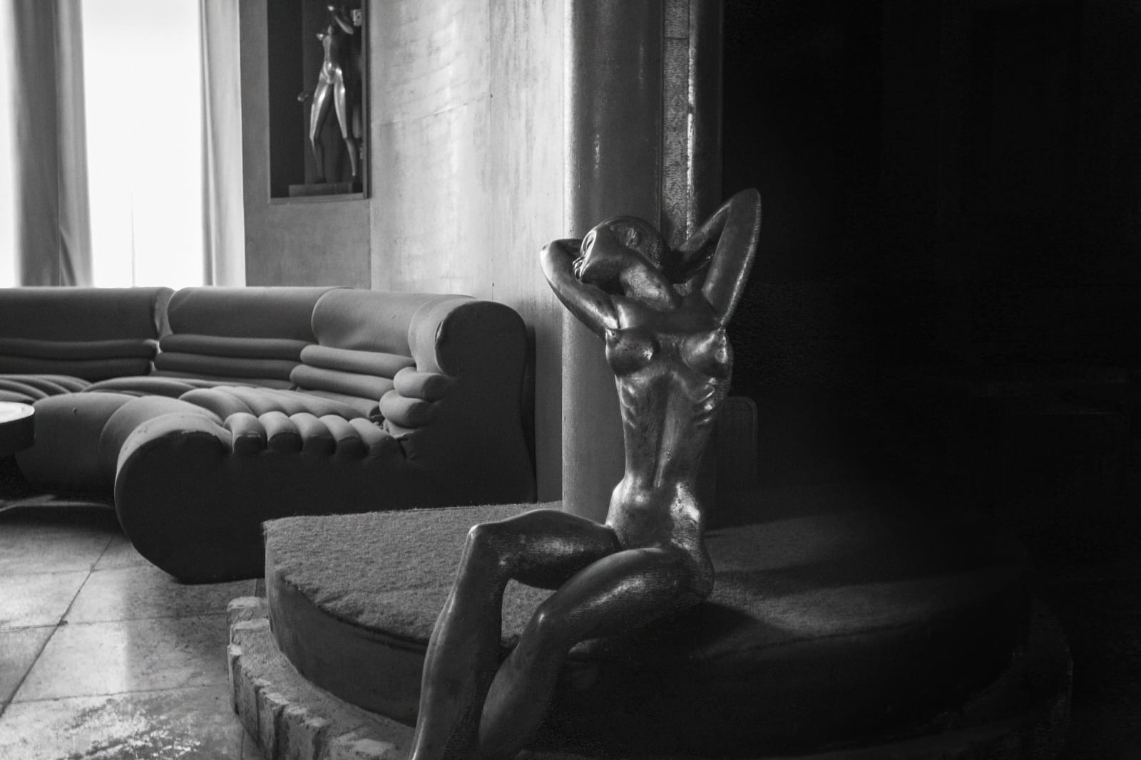 Guy Tillim, Democratic Republic of Congo, 2003  The Red Room, Mobutu Sese Seko’s palace at Gbadolite, Democratic Republic of Congo, 2003