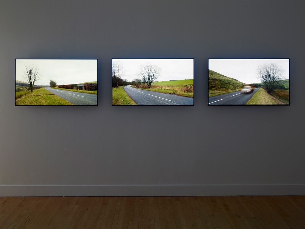 Installation view of Andy Goldsworthy: Drawing Water Standing Still, June 1 - September 2, 2017 at Haines Gallery, San Francisco Photo: Robert Divers Herrick