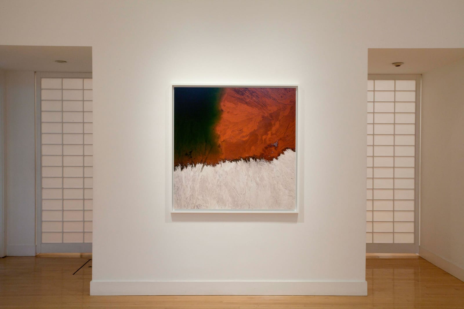 Installation view of David Maisel: Mining, September 5 - October 26, 2013 at Haines Gallery, San Francisco