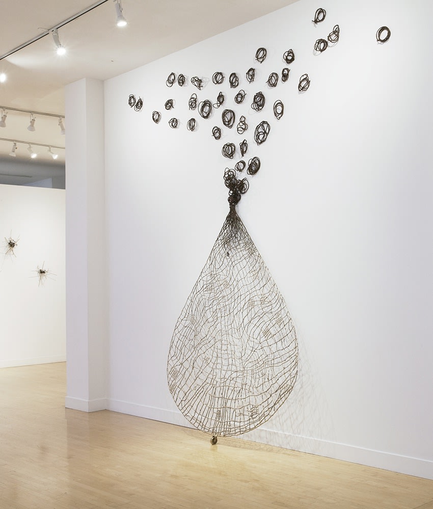 Installation view of Yoshitomo Saito: Ethos in Bronze, July 10 - August 30, 2014 at Haines Gallery, San Francisco