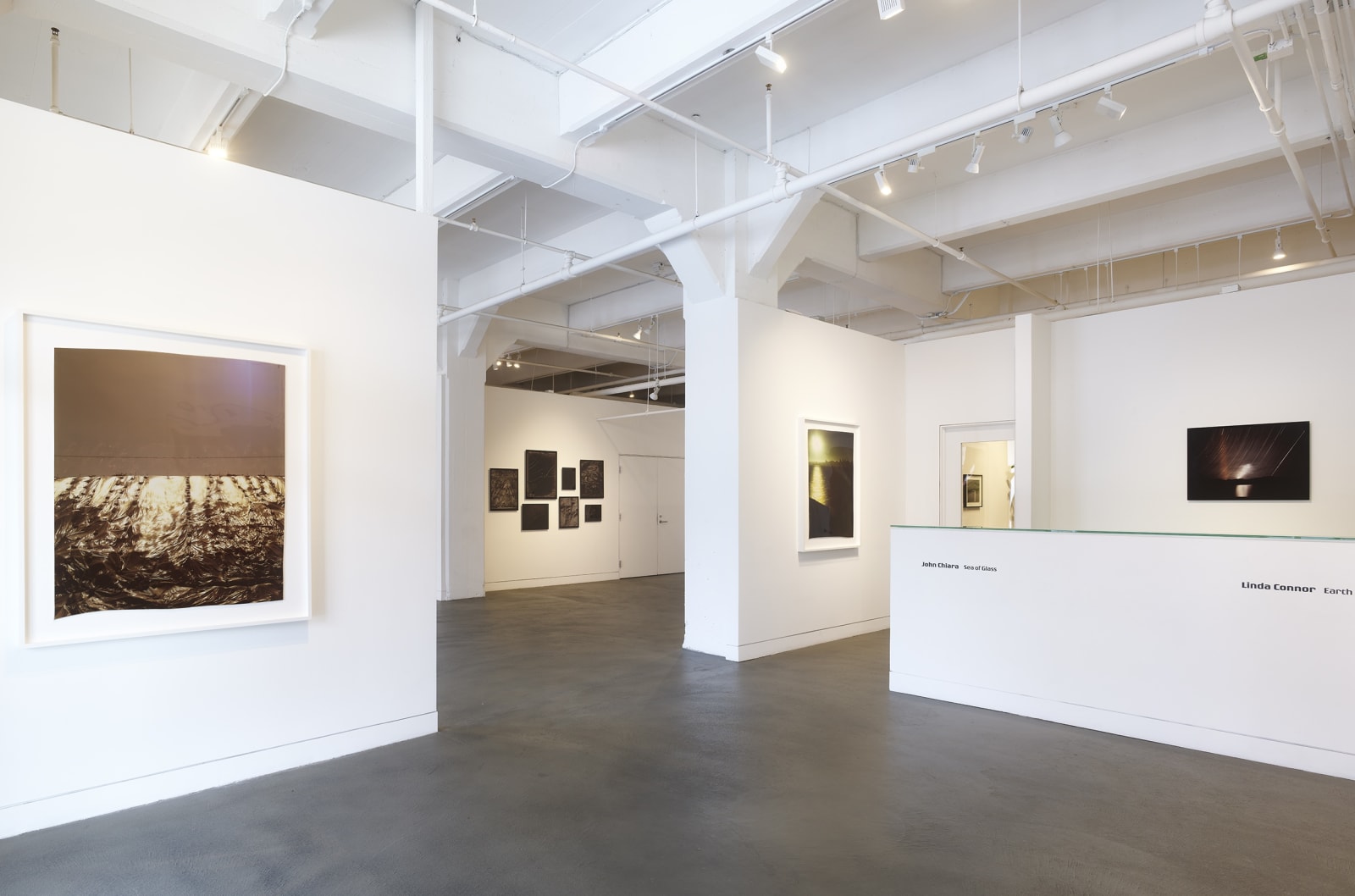 Installation view of John Chiara: Sea of Glass, March 15 - April 27, 2024 at Haines Gallery, San Francisco Photo: Robert Divers Herrick