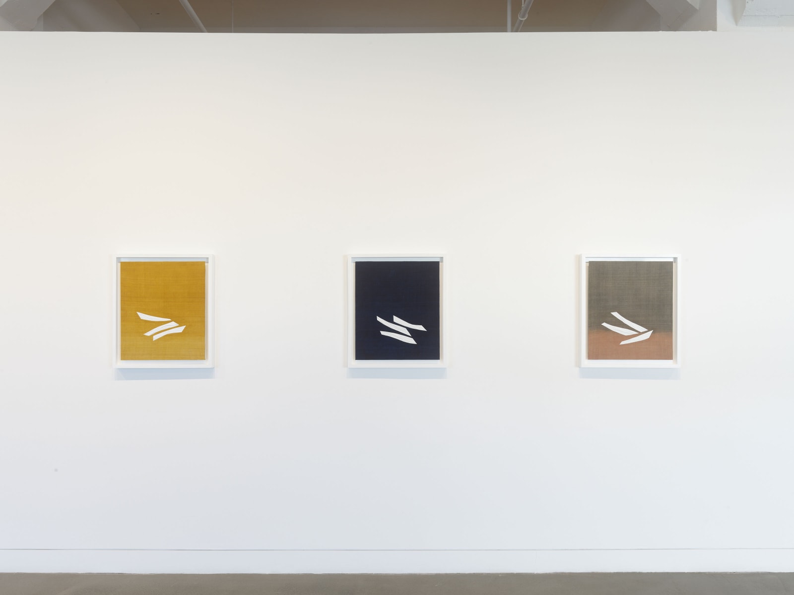 Installation view of Ricardo Mazal: Pilgrimages, March 22 - April 26, 2025 at Haines Gallery, San Francisco, CA Photo: Robert Divers Herrick