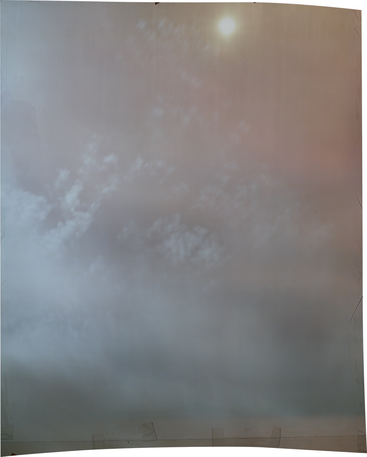 John Chiara, Avenue of the Palms on Treasure Island Facing Alcatraz, 2023