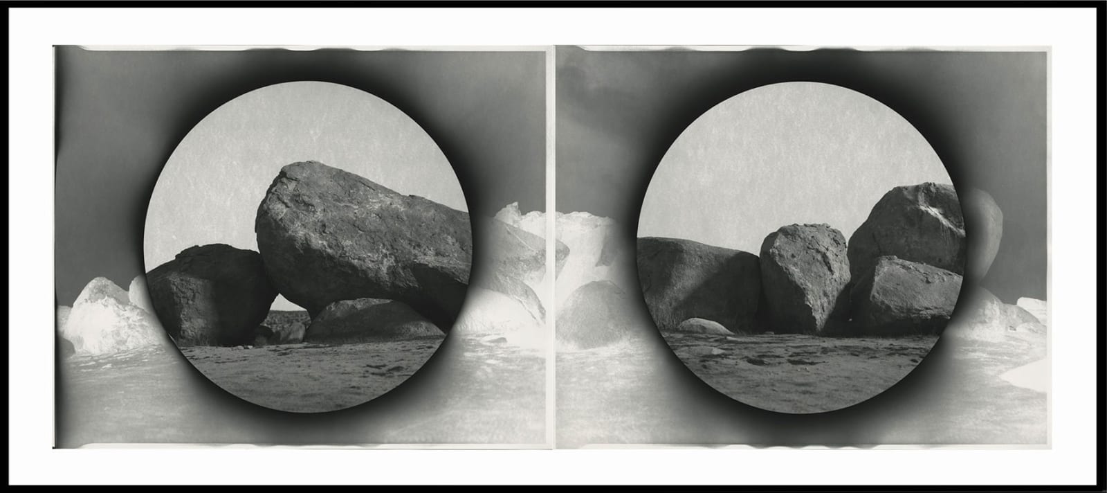 Chris McCaw, Inverse #112 (Mojave), 2024