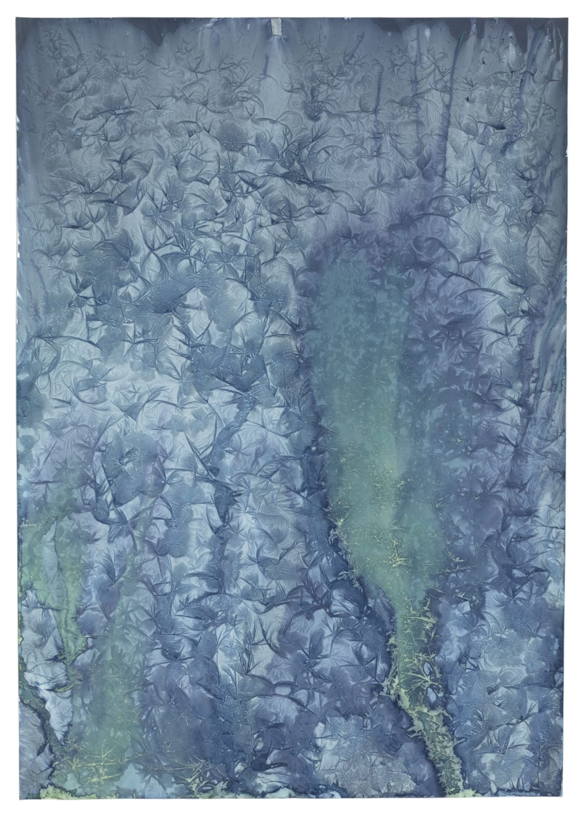 Meghann Riepenhoff, Ice #311 (23-36°F, Puget Sound, WA 2.21-23.22), 2022