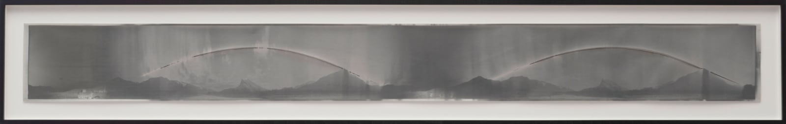 Chris McCaw, Cirkut #4 (Dietrich River, Alaska, Within the Arctic Circle, 48 Hours), 2018