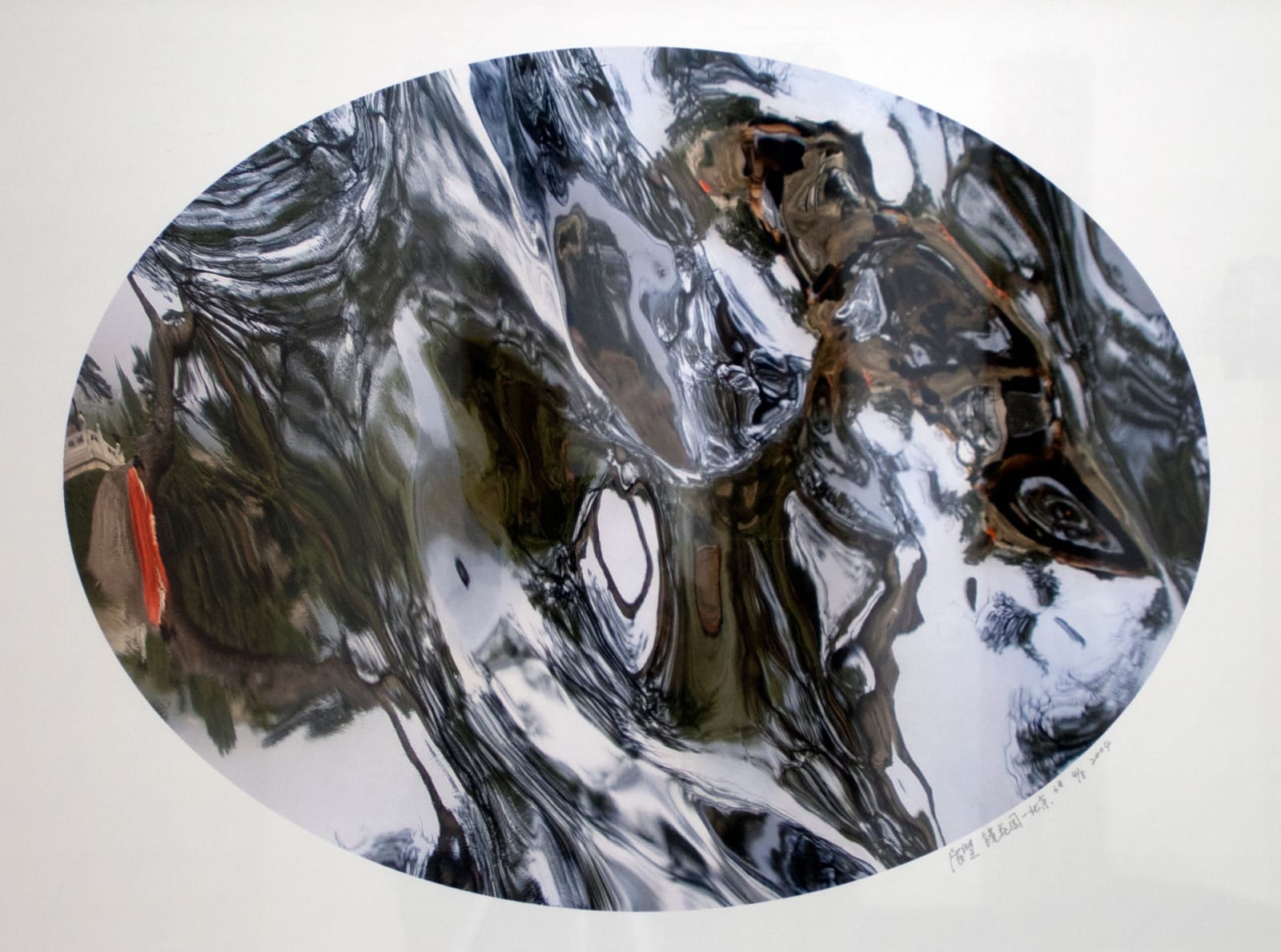 Zhan Wang, Flowers in the Mirror, Beijing Series #6, 2004