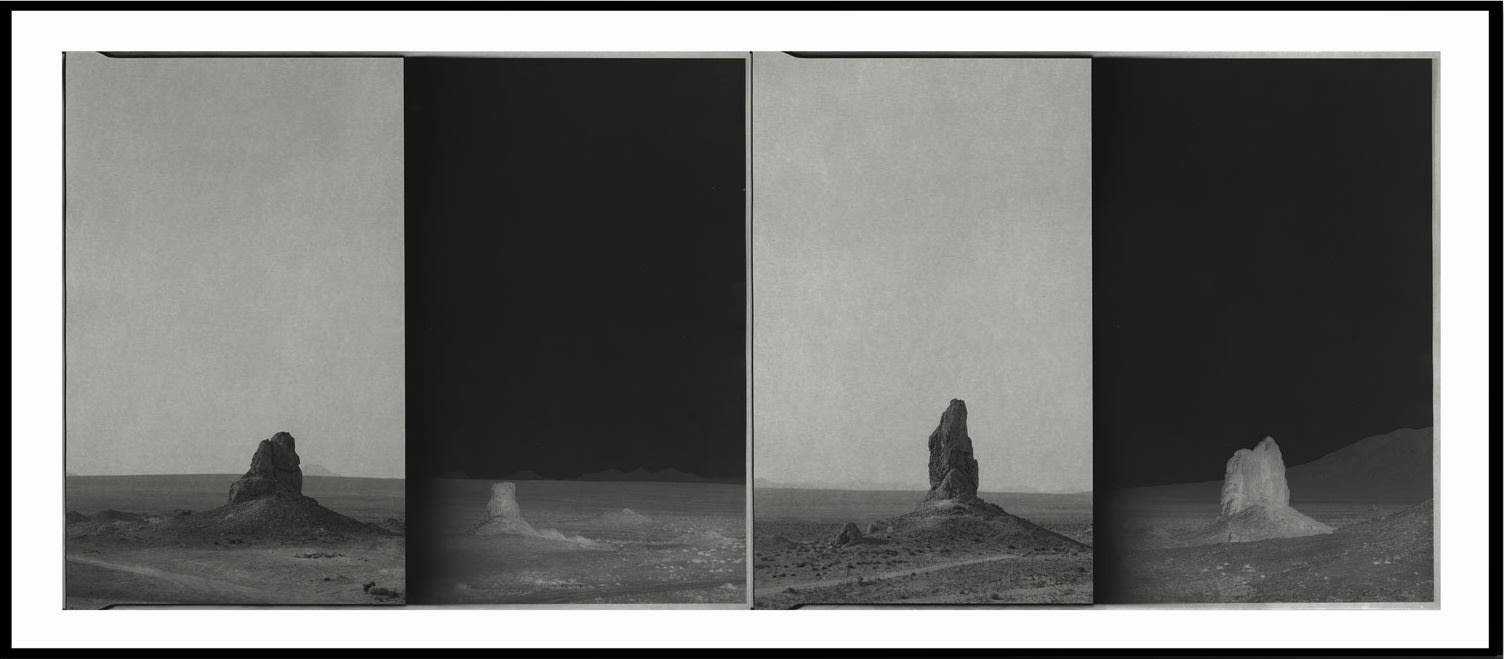 Chris McCaw, Inverse #76 (Mojave), 2023