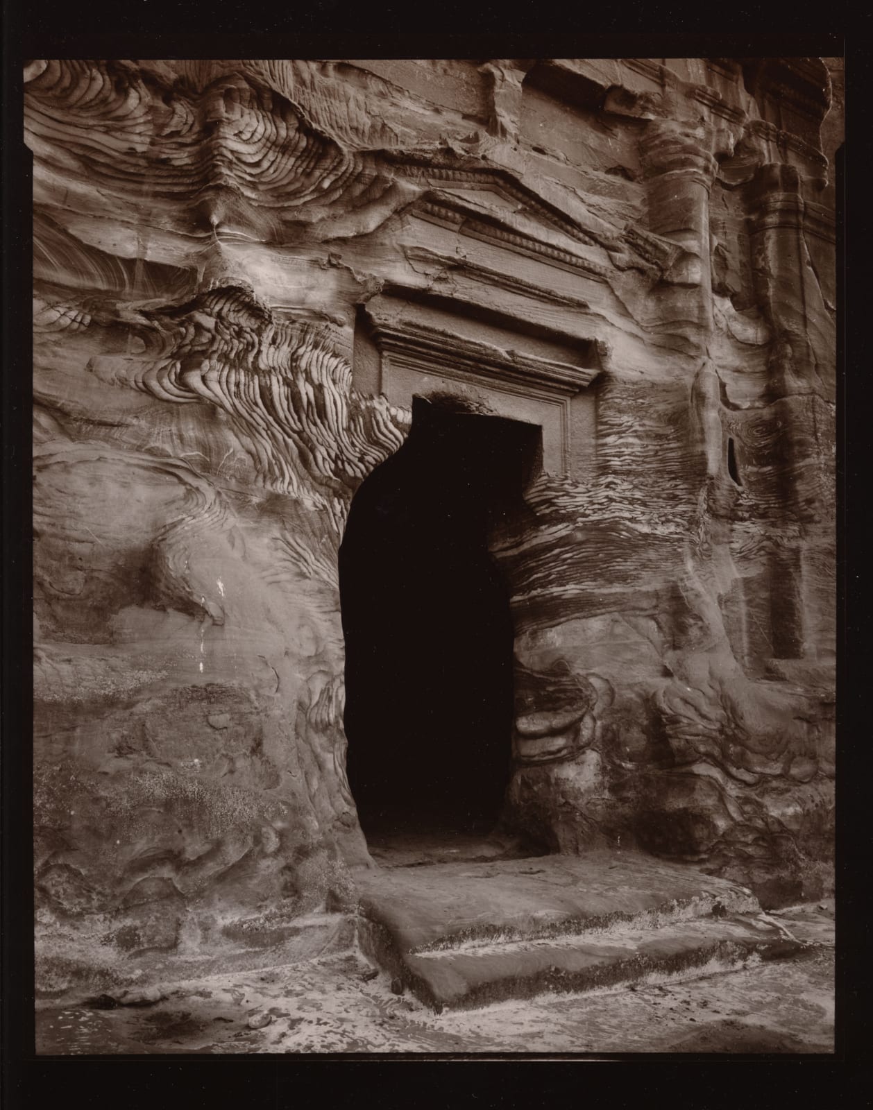 Linda Connor, Tomb Doorway, Petra, Jordan, 1995, Printed 2017