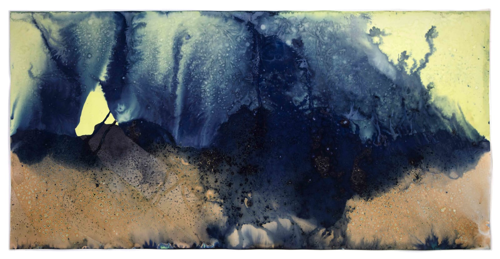 Meghann Riepenhoff, Ice #91 (24-35℉, Big Creek, Ashford, WA 03.07.20), 2020