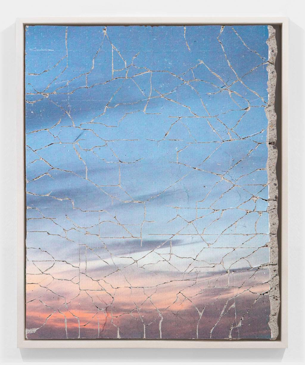 Matthew Brandt, January Sky III, 2025