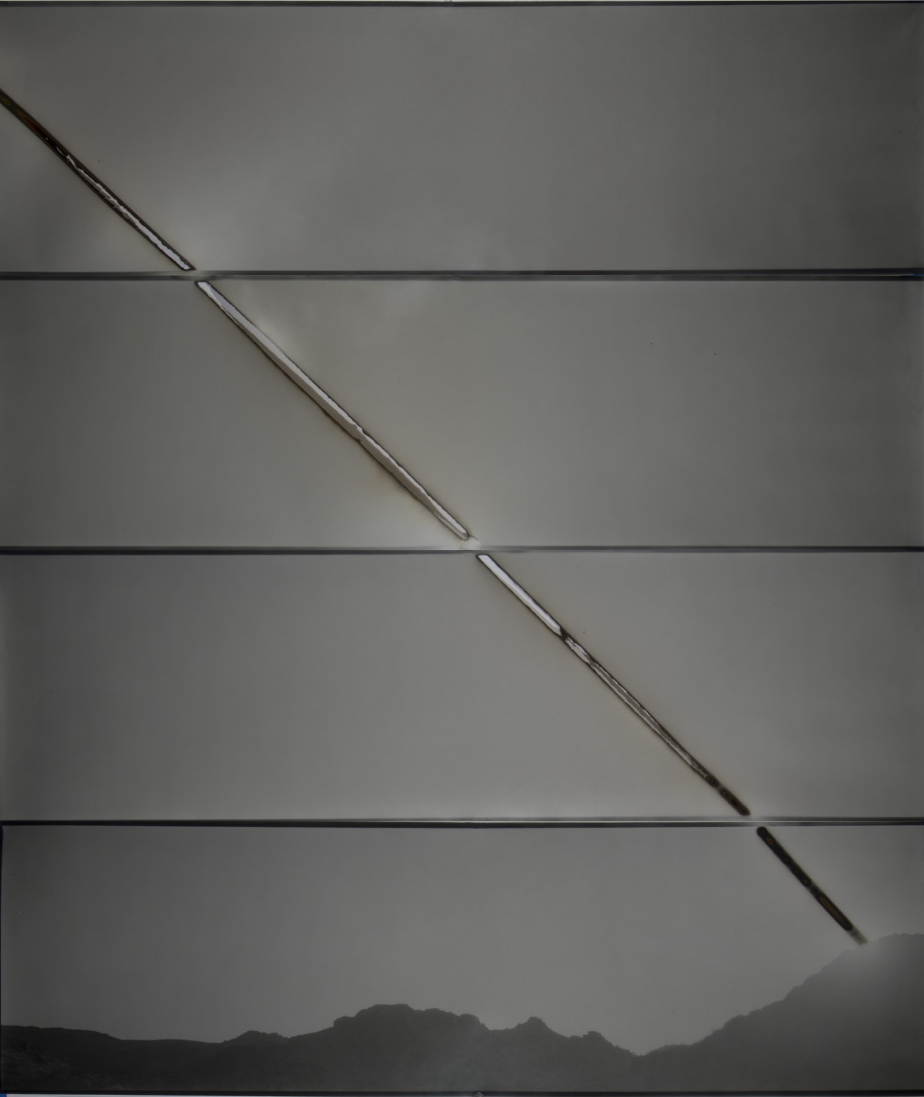 Chris McCaw, Sunburned GSP #883 (Mojave), 2015