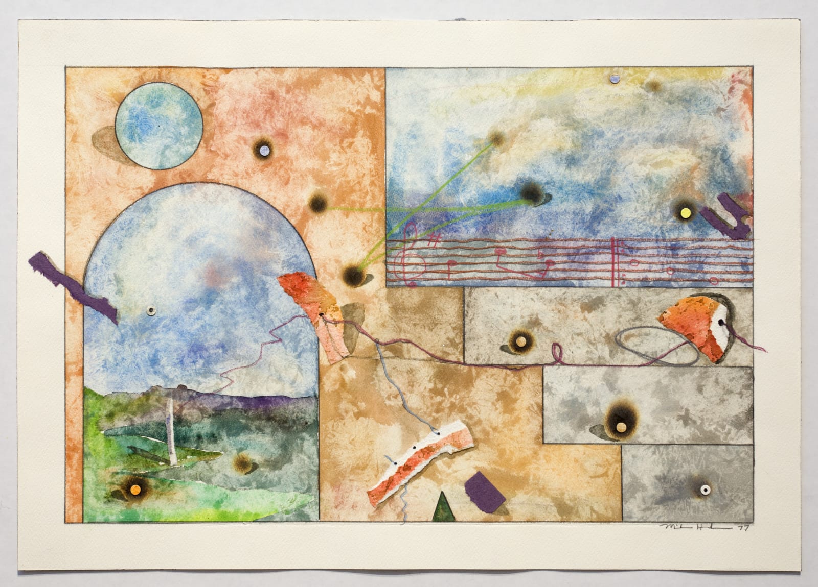 Mike Henderson, Untitled, 1977