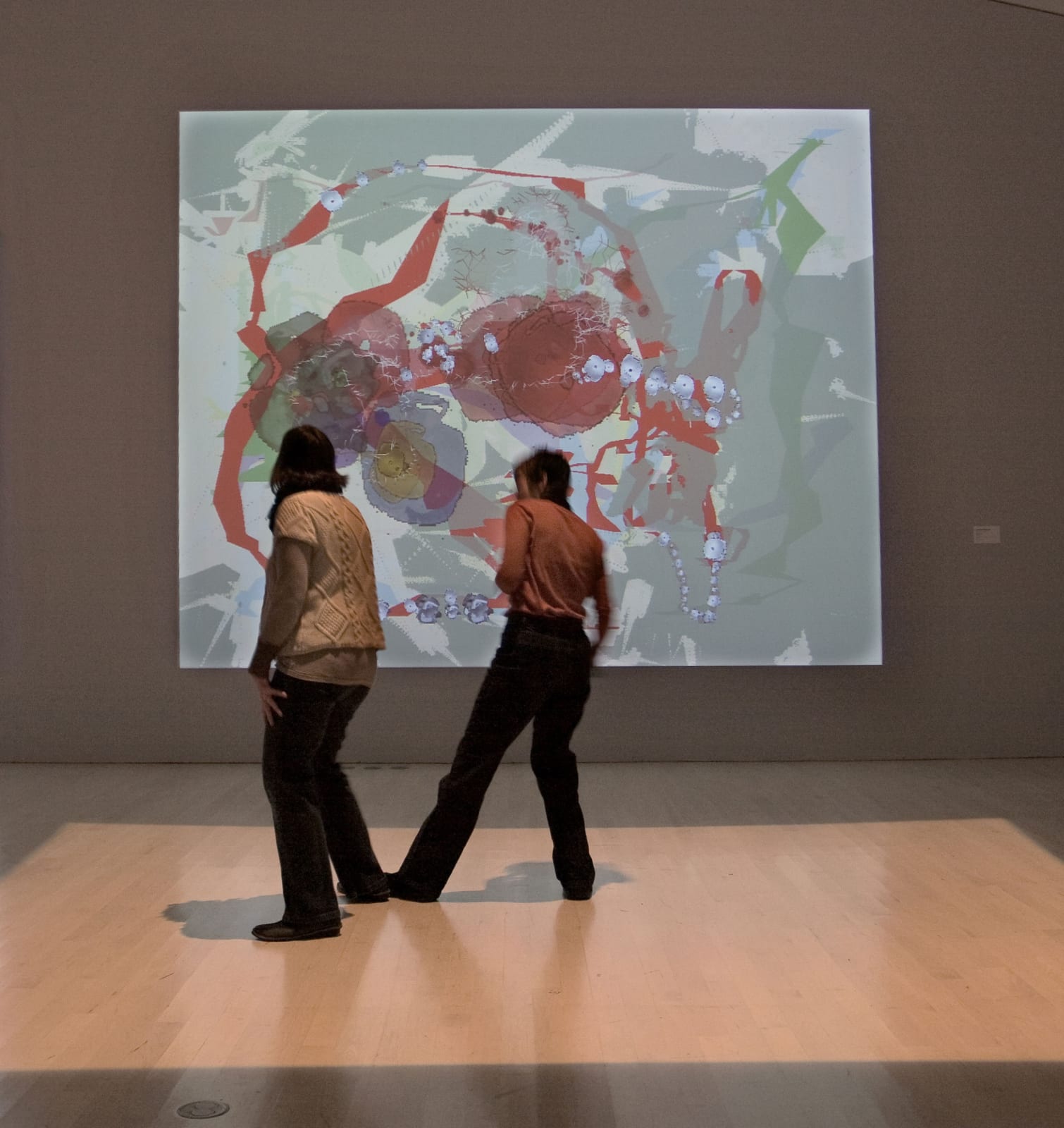 Camille Utterback, Untitled 6 from the External Measures Series, 2005