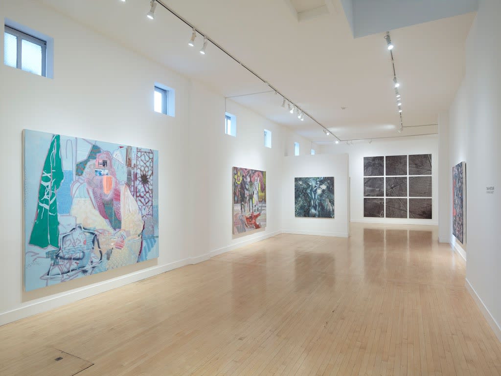 Installation view of Taha Heydari: Running Rabbits, January 4 - February 24, 2018 at Haines Gallery, San Francisco Photo: Robert Divers Herrick