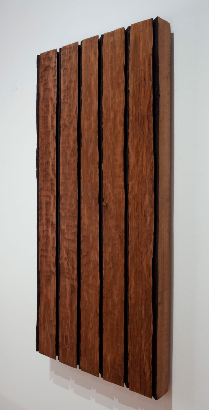 David Nash, Stripe Five Panel, 2013