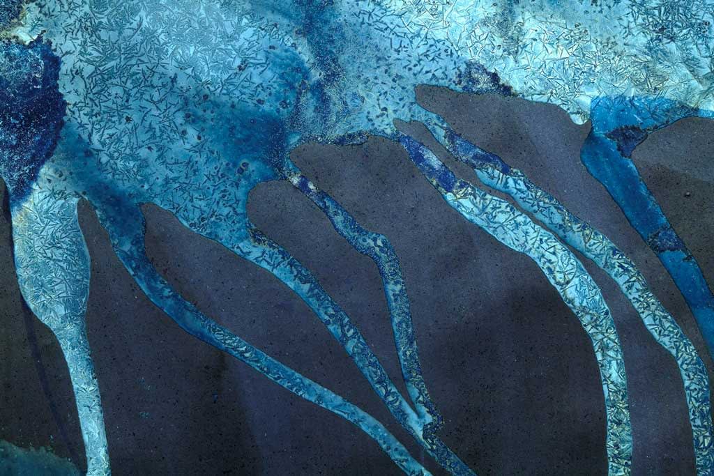 Meghann Riepenhoff, Ice #168 (28-35°F, Fletcher Bay Road End, WA 01.13.20), 2020