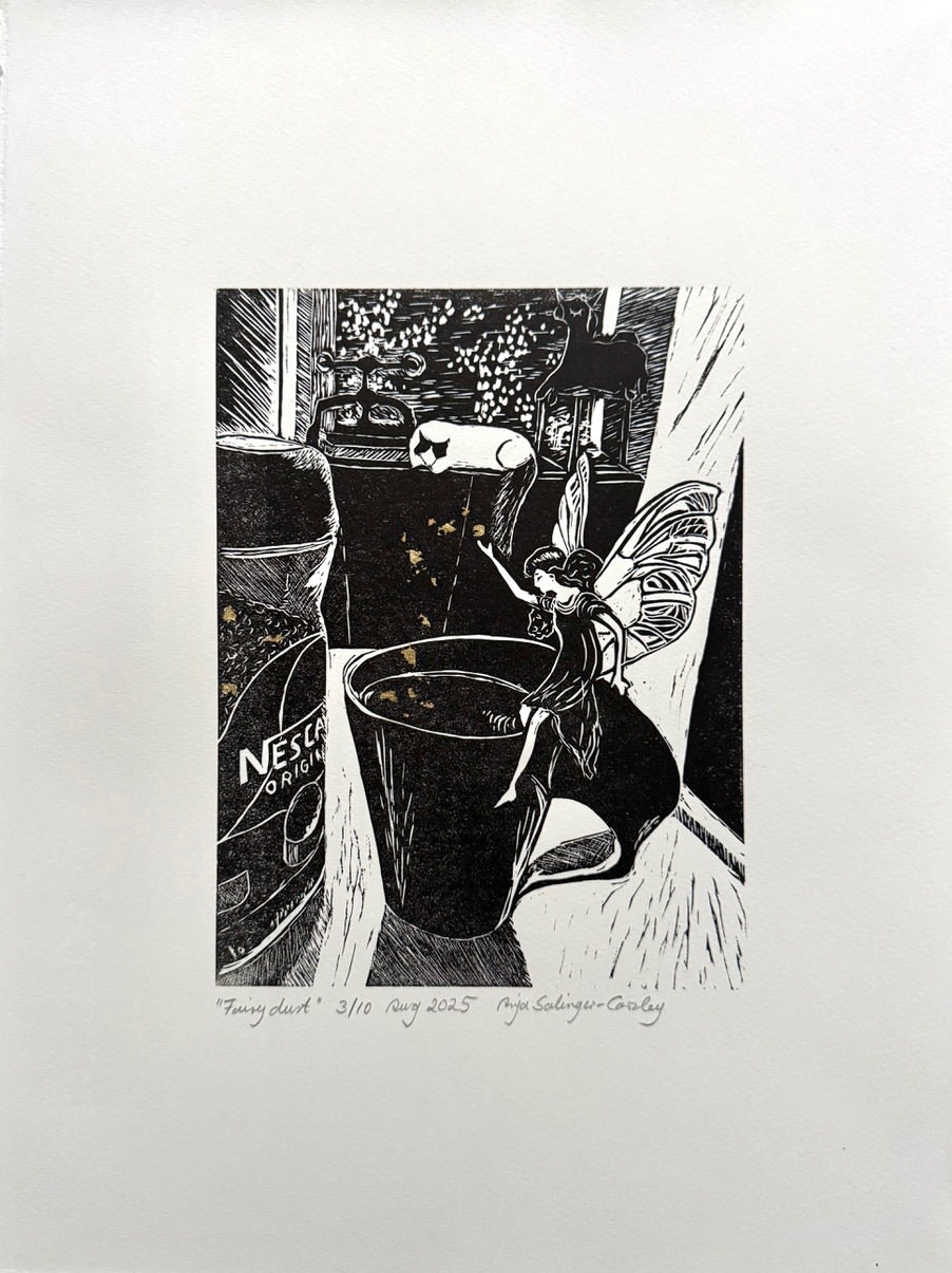 Anja Salinger-Carsley, Fairy Dust, 2025
