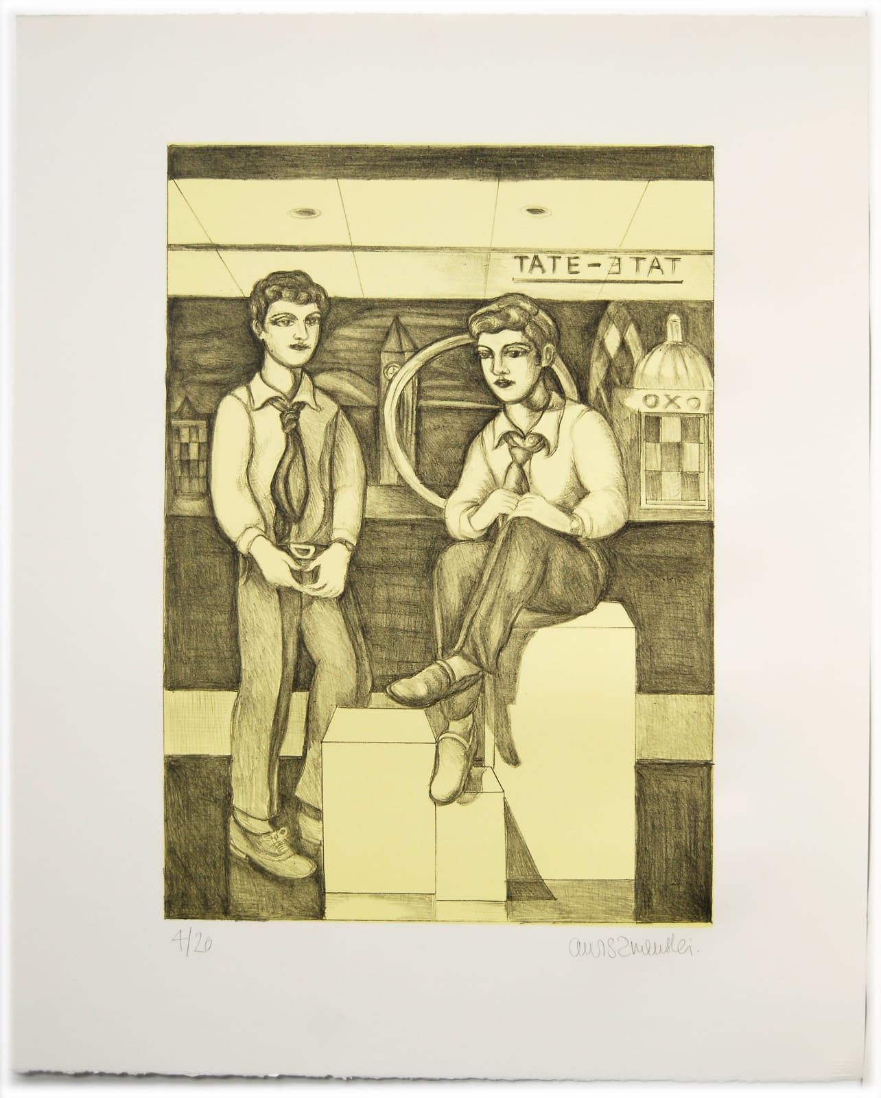 Adrian Wiszniewski, Tate Etat, 2014