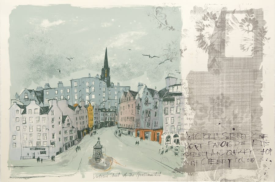 Kelly Stewart, Victoria Street & The Grassmarket, 2024