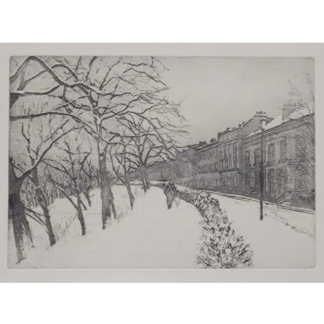 John Heywood, Royal Terrace in the Snow, 2012