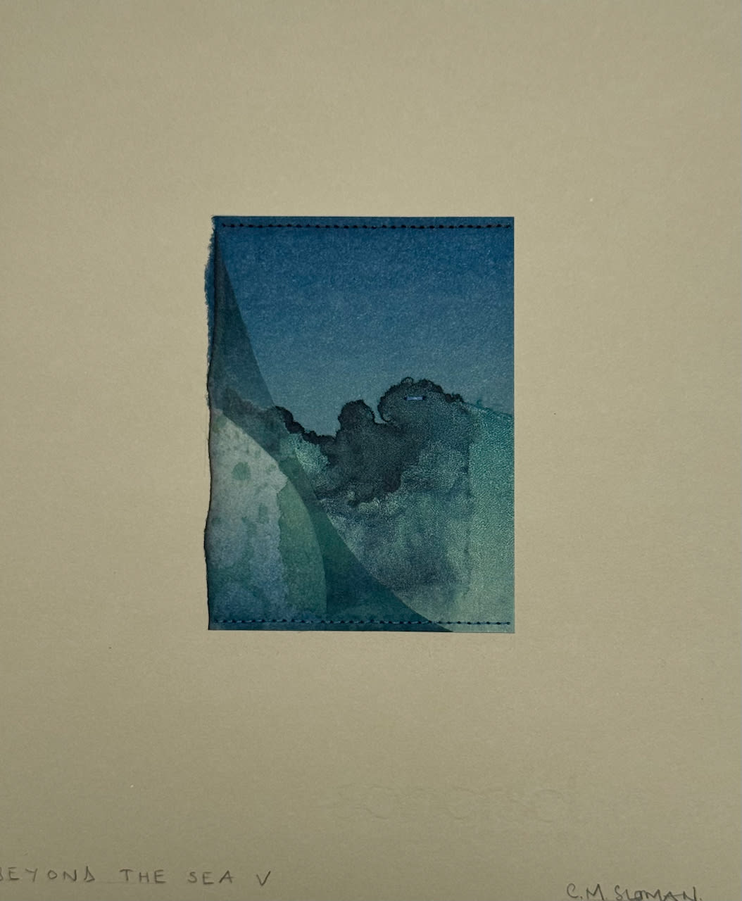 Christine Sloman, Beyond the Sea V, 2024