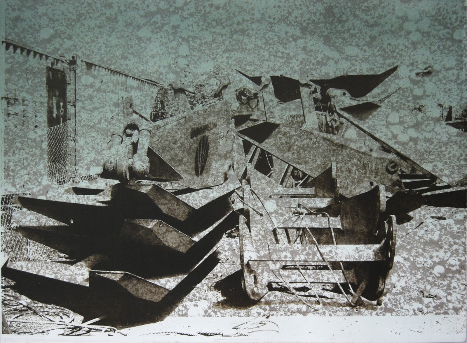 Sonia Mehra Chawla, The Afterlives: Ruins in Reverse XV (Set A), 2020