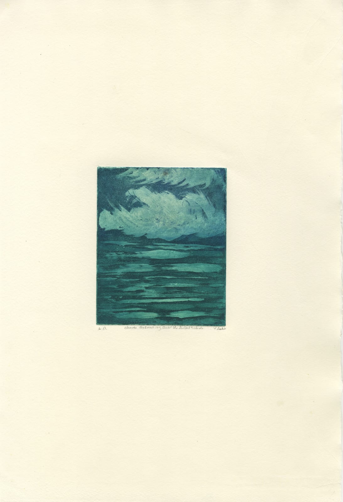 Val Leckie, Clouds Retreating Over the Distance Islands, 2025