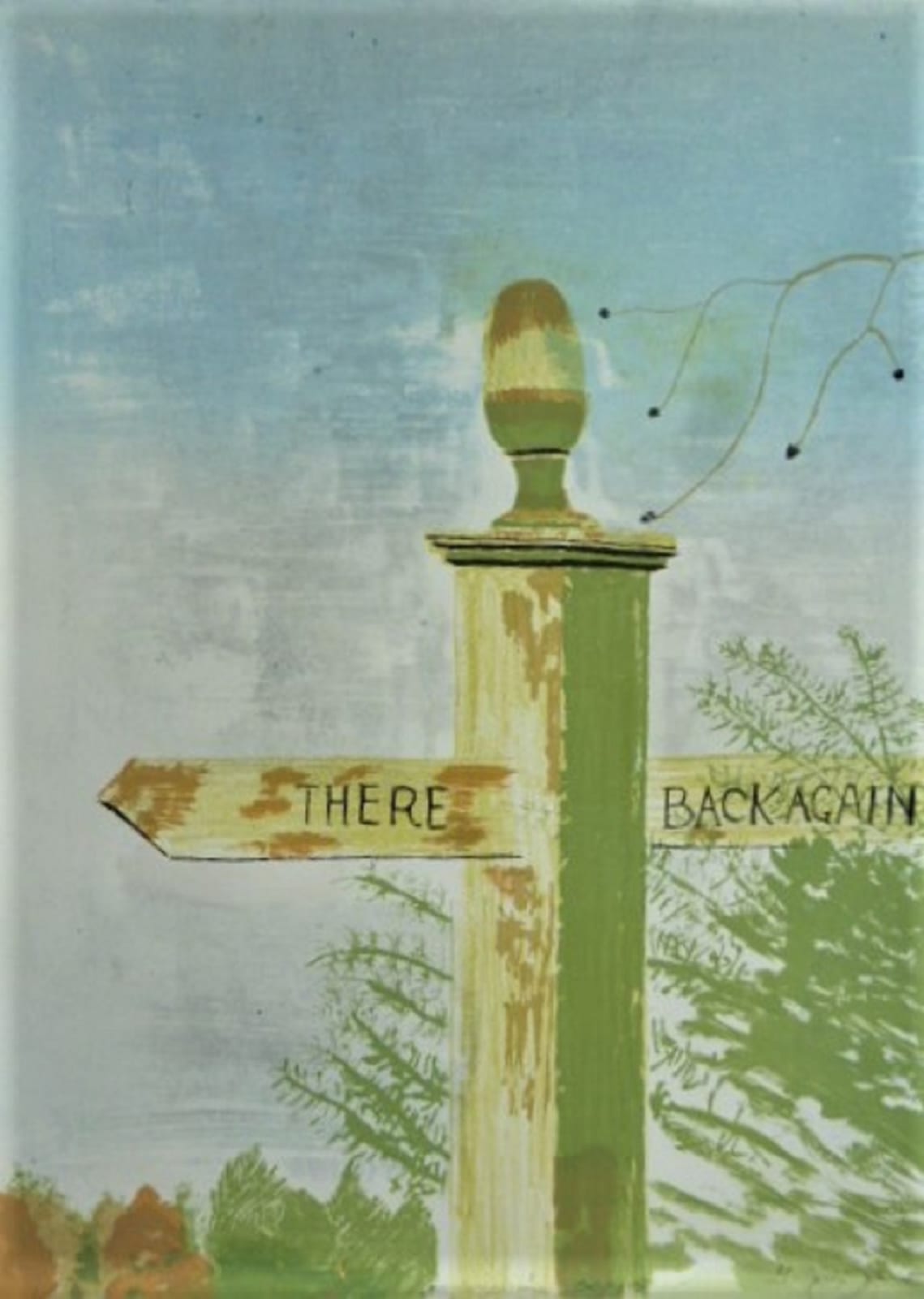 Gavin Johnston, Eagles Cairn Signpost, 2024