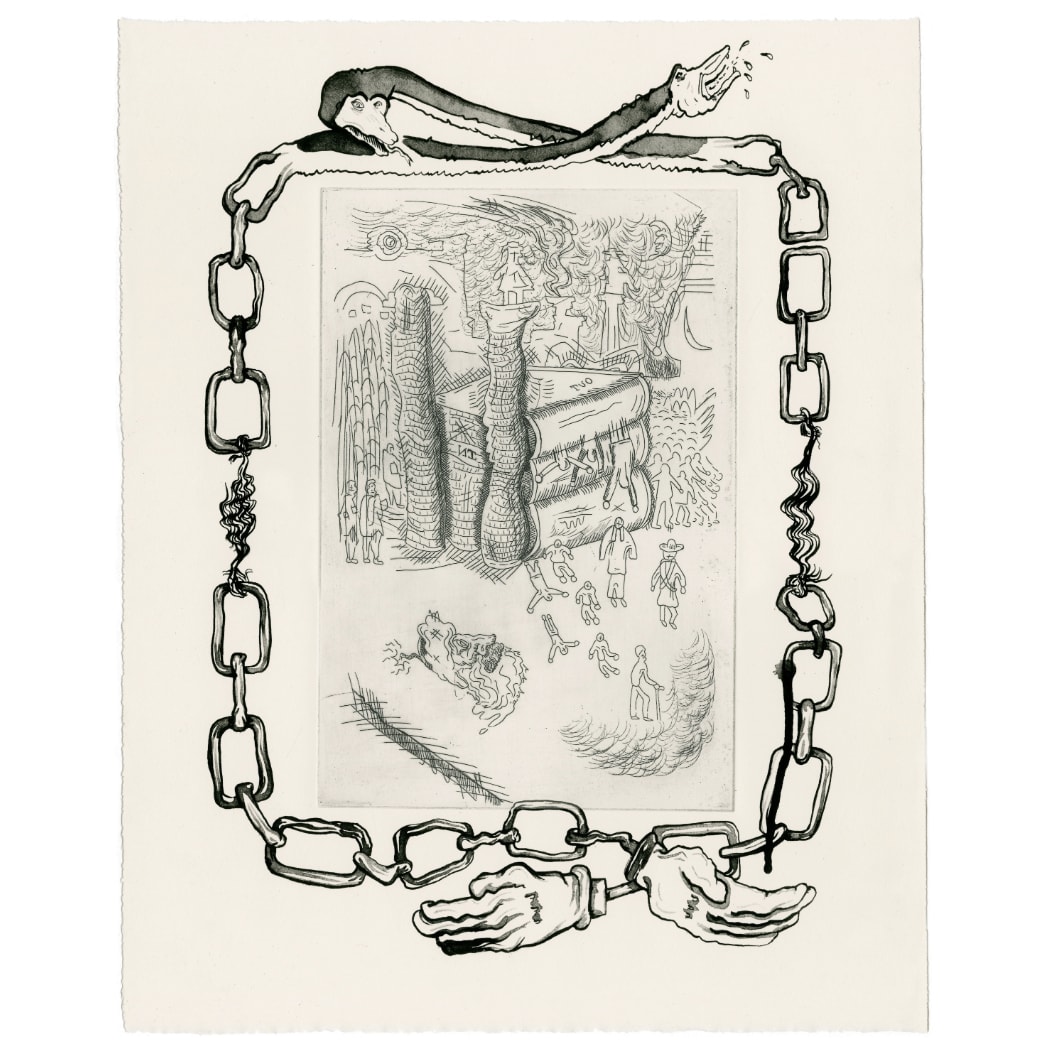 Hardeep Pandhal, Cultural Handsnakes, 2021