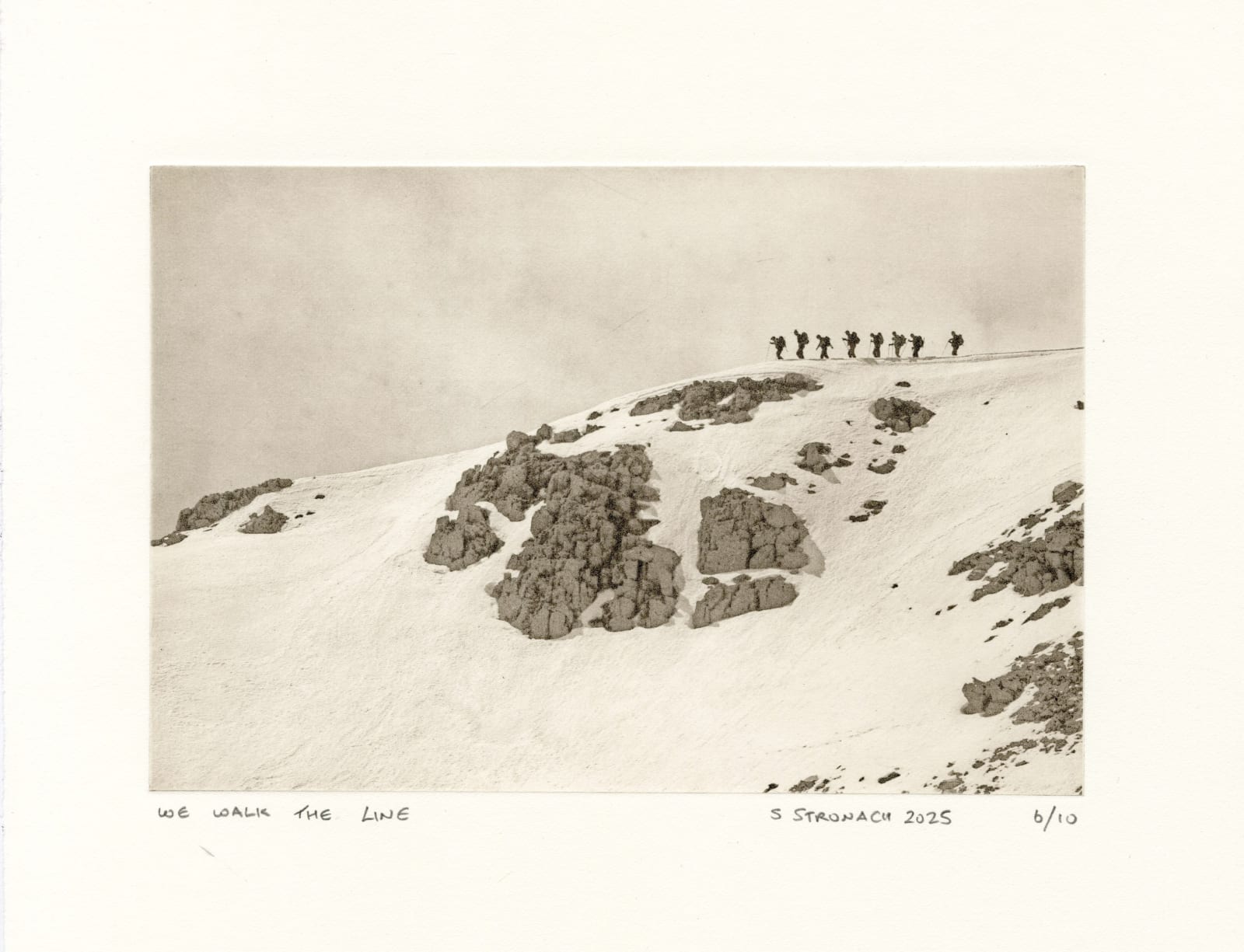 Simon Stronach, We Walk The Line, 2025