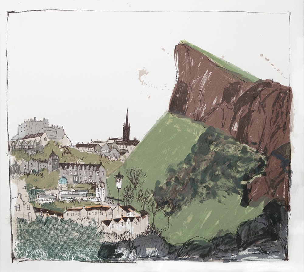Kelly Stewart, The Crags and the City, 2024