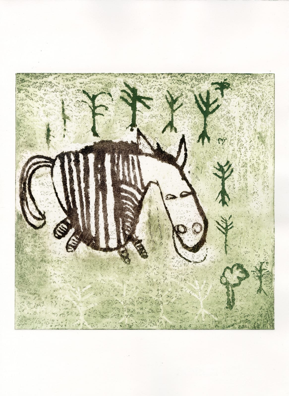 Alison Edward, Zebra, 2023