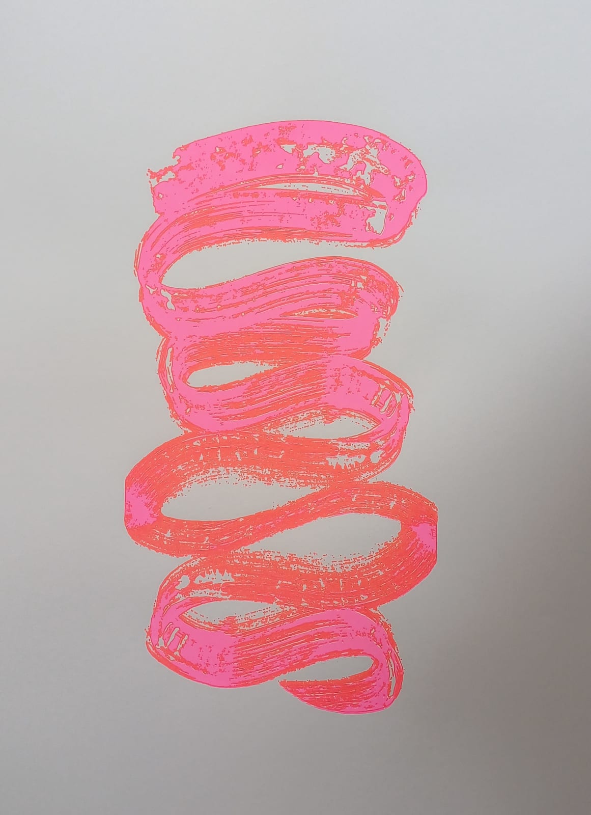 C. Graham, Energy - Red and Pink, 2024