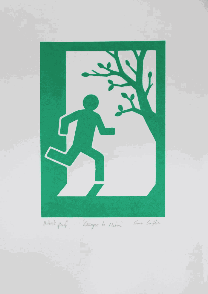 Emma Griffin, Escape to Nature, 2025