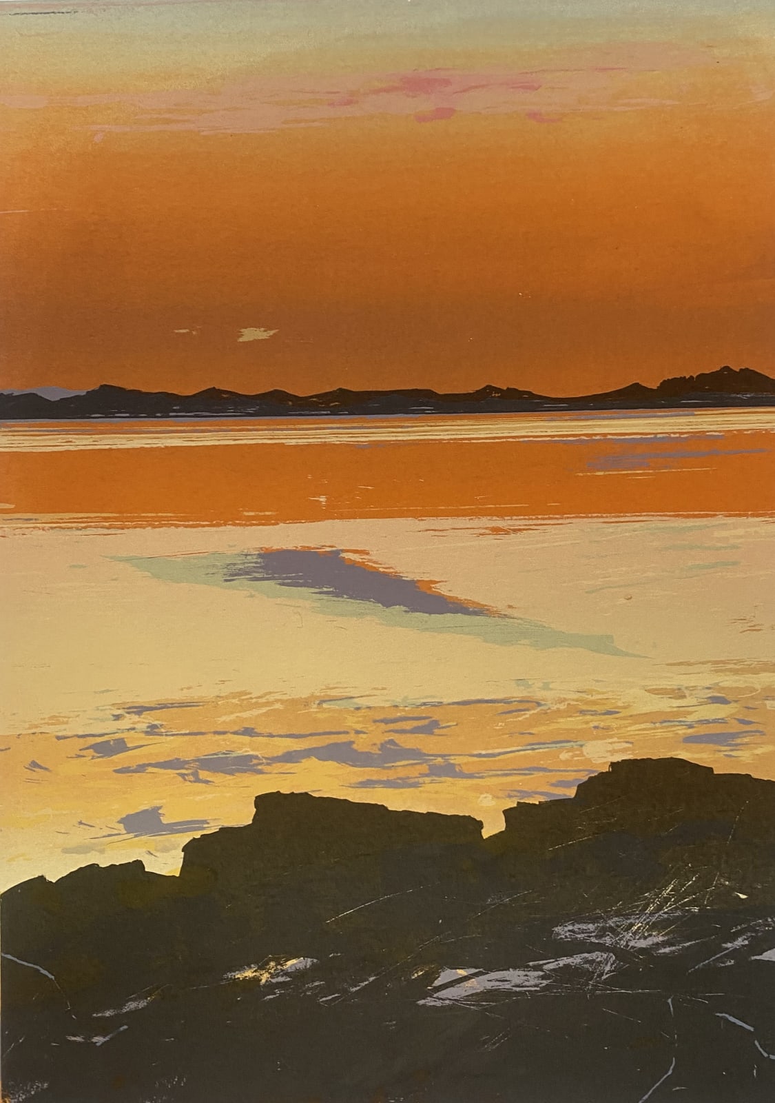 Hilary Joiner, Forth Evening Water, 2025