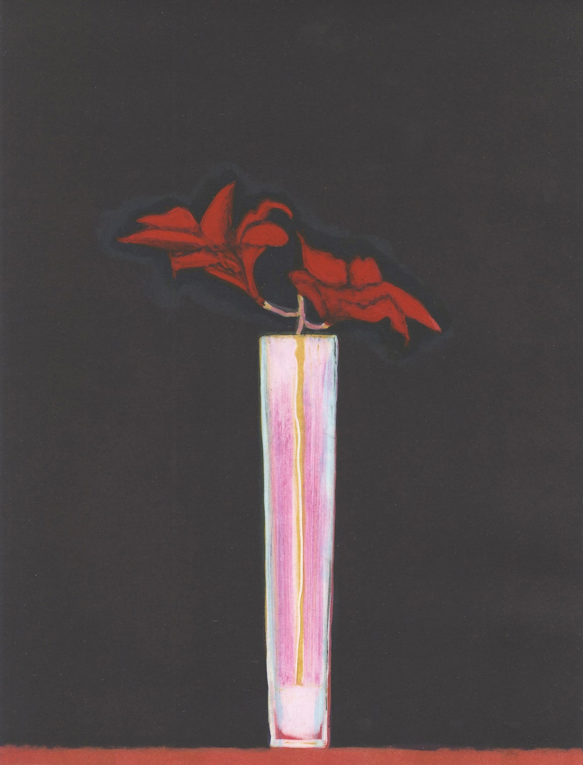 Silke Heuer, Vase and Lily, 2023
