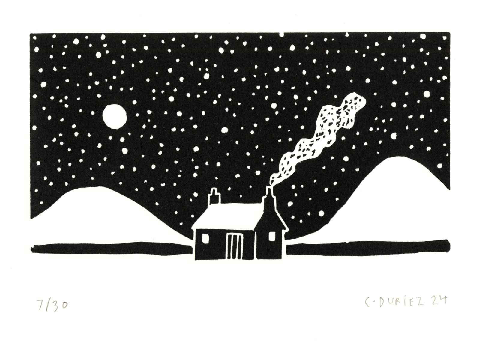 Chris Duriez, Snowy Croft, 2025