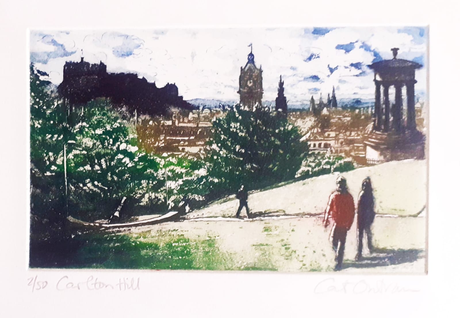Cat Outram, Calton Hill, 2023