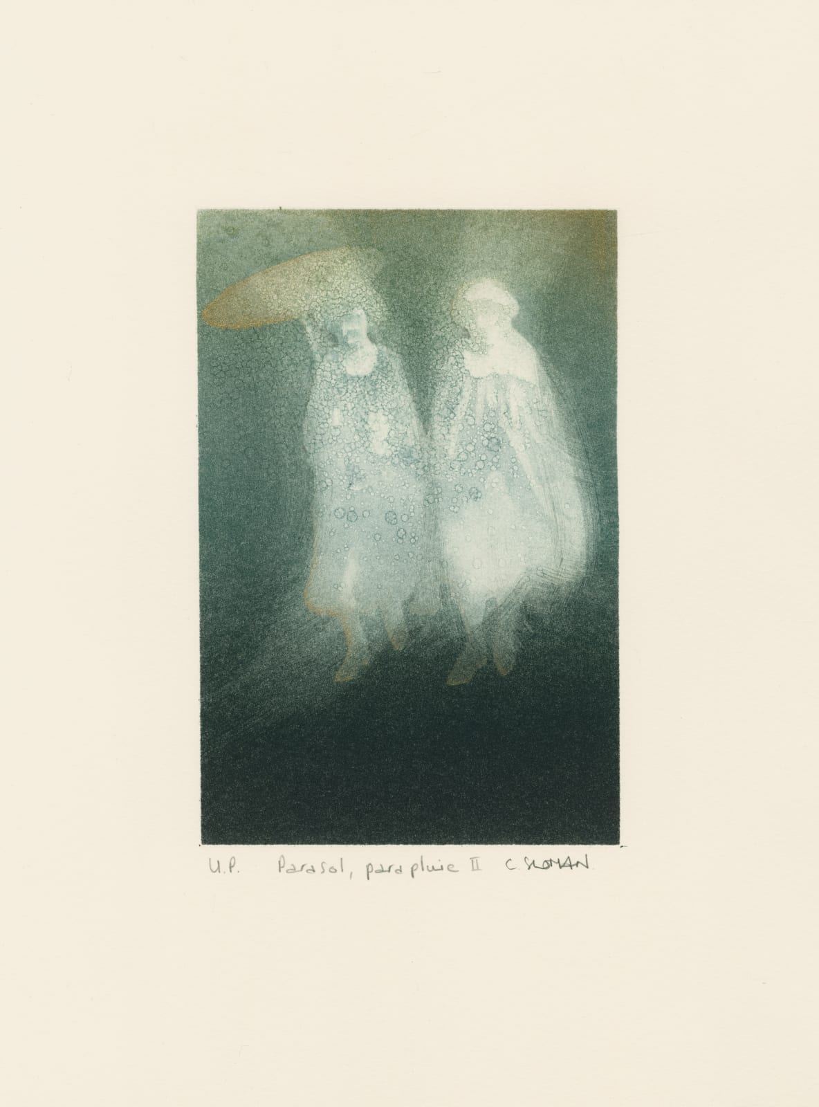 Christine Sloman, Parasol, Parapluie II, 2019